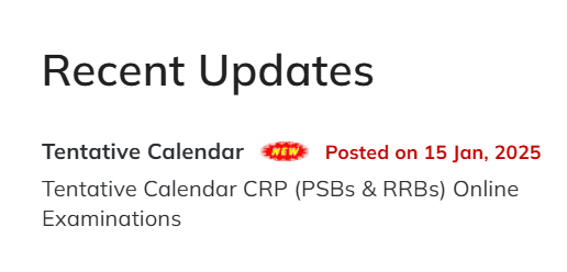 IBPS Calendar 2025-26 IBPS Calendar 2025-26